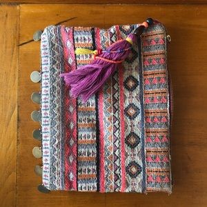 Beaded tassel bag